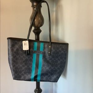 NWT Coach varsity handbag